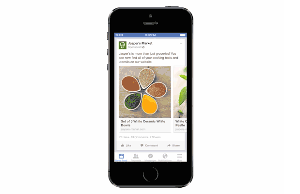 Facebook Mobile Product Ads
