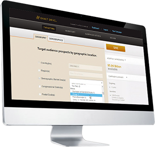 ExactDrive self-serve advertising platform