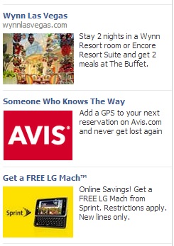 Sample Facebook Ads