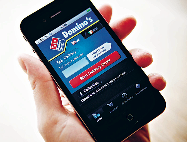 small dominos mobile ads