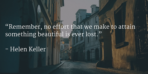 Helen Keller Quote