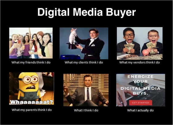 What does a digital media buyer do?